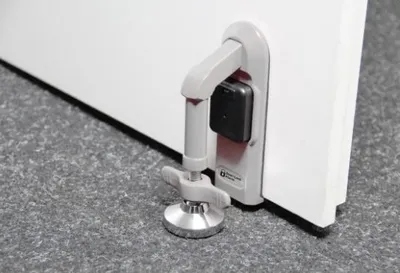 Produktbild von KH Security 370215, Schwarz, Grau, Bodenmontage, 1 Stück(e), 90 mm, 40 mm, 120 mm