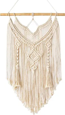 Produktbild von Makramee Wandbehang Wandteppich Wanddekoration Boho Chic Bohemian Woven House Dekoration