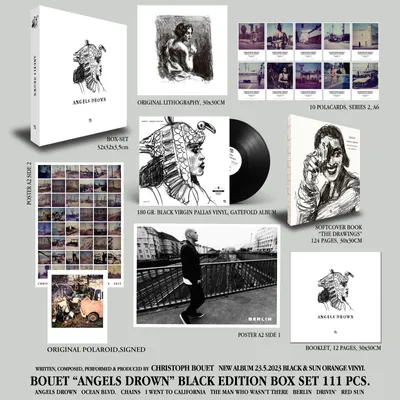 Produktbild von Christoph Bouet: Angels Drown (180g) (Black Edition Box Set)