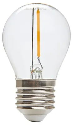 Produktbild von Kobi E27 LED Filamentlampe 1,3W 55lm 3000K Warmweiß 230V 45mm