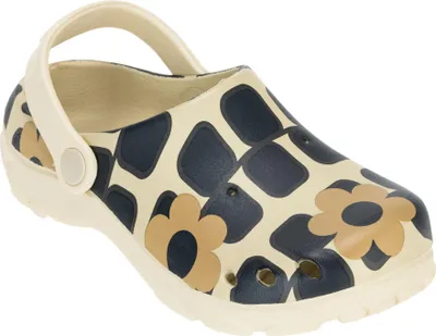 Produktbild von Regatta - "Orla Kiely" Riesige Blume Clogs für Kinder RG12604 (32 EU) (Schwarz/Weiß)
