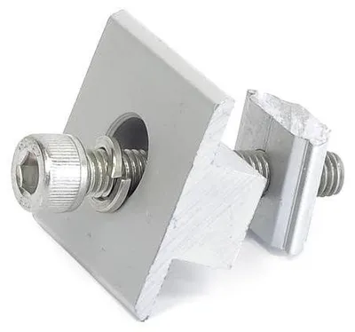 Zdjęcie produktu dla Aluminiowy uchwyt centralny Solarmi SCSD-40 do paneli słonecznych SC (zarówno 35, jak i 40 mm)