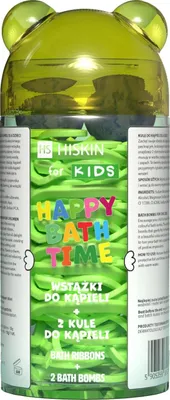Produktbild von HISKIN für Kinder: Fröhliches Badevergnügen - Badebänder + 2 Badebomben - Teddybär
