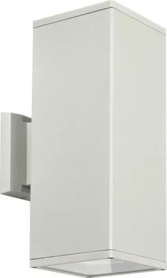 Produktbild von Außen Wandlampe IP54 Modern in Silber Up Down Outdoor Wandleuchte Außenleuchte Wand Balkon Terrasse