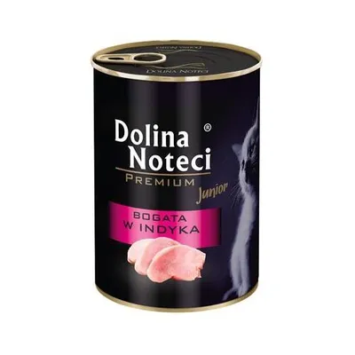 Produktbild von Dolina Noteci Premium Junior reich an Pute - Nassfutter für Katzen - 400 g