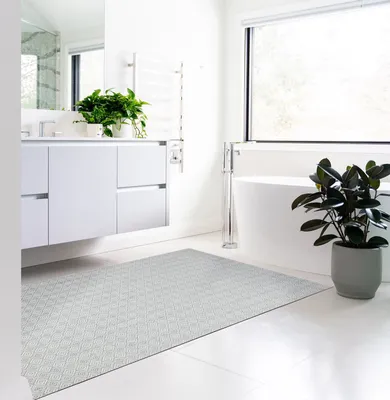 Image de Tapis de bain en vinyle Modica 90 x 150 cm