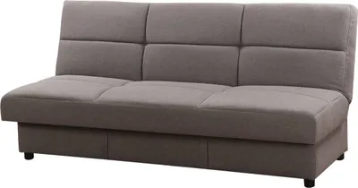 Produktbild von Schlafsofa zum Aufklappen "Enza" - 185 x 84 x 85 cm - 3-Sitzer - Grau