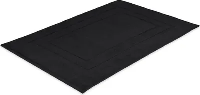 Produktbild von Badvorleger 50 x 80 cm 700g/m²   Schwarz Hohe Qualität Neu/OVP