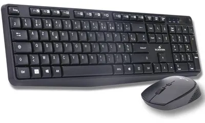Obrázok produktu pre Klávesnica, s káblom, 15 multimediálnych klávesov, BLUESTORK Media Office KB-MEDIA-OFFW/FR, AZERTY