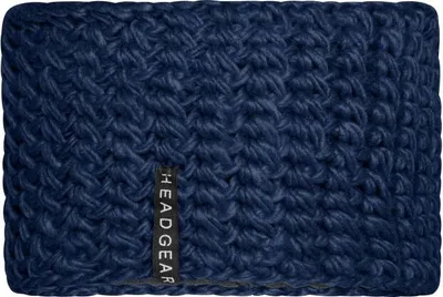 Produktbild von Crocheted Headband Extrabreites Stirnband navy, Gr. one size