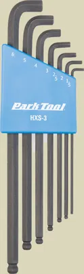 Produktbild von PARK TOOL HXS-3, L-förmiger Innensechskantschlüssel, Metrisch, 7 Stück(e), 1.5,2,2.5,3,4,5,6 mm