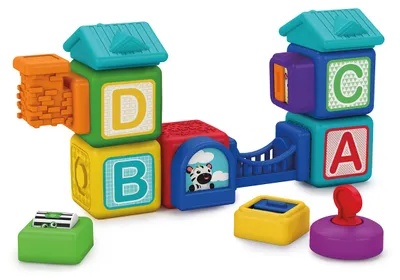 Produktbild von Baby Einstein Connectables magnetische Aktivitätsblöcke Bridge & Learn, Alter ab