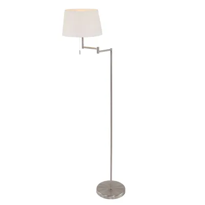 Produktbild von Steinhauer Stehleuchte Bella 1-flammig Stahl Weiß 45x45cm