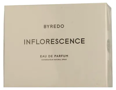 Produktbild von Byredo Inflorescence, Unisex, 50 ml, Flüssiges Parfüm, Spray, Alcohol, parfum (fragrance), aqua (water), hexyl cinnamal, citronellol, butyl..., 1 Stück(e)