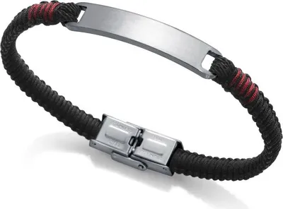 Image de Bracelet en nylon noir pour hommes Heat 1333P01017