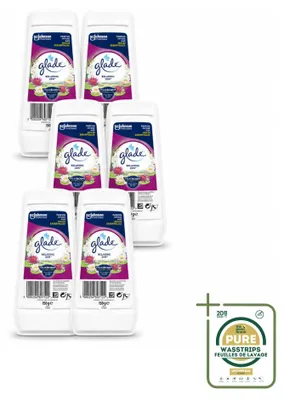 Immagine prodotto di 6 ricariche per diffusore di fragranze Glade Relaxing Zen, 150 g ciascuna - confezione da 6 pezzi