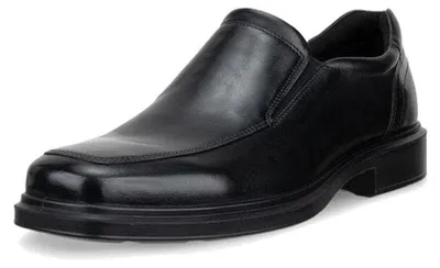Zdjęcie produktu dla Ecco męskie buty wsuwane Elegancka gumowa podeszwa czarna