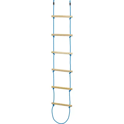 Obrázek produktu pro Hape 46.847120, Provaz, 110 kg, Modrá, Dřevo, Provaz, Dřevo, 400 mm, 35 mm