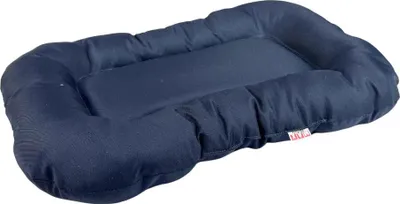 Zdjęcie produktu dla Wodoodporne legowisko dla psa rozmiar 60x40 cm  – trwałe, łatwoczyszczące, codura, mata dla małych, średnich i dużych psów, do domu i na zewnątrz – kolor granatowy