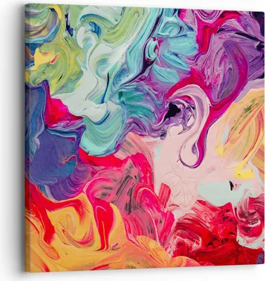 Produktbild von Bild auf Leinwand - Leinwandbild - Abstraktion modern - 30x30cm - Wand Bild - Wanddeko - Wandbilder - Leinwanddruck - Bilder - Kunstdruck - Wanddekoration - Leinwand bilder - Wandkunst - AC30x30-3877