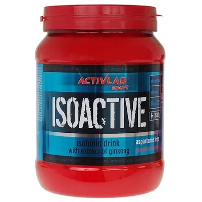 Image de Activlab ISOACTIVE Isotonic Drink 630g, composition optimale d'électrolytes, de minéraux, de glucides et de vitamines B - Orange