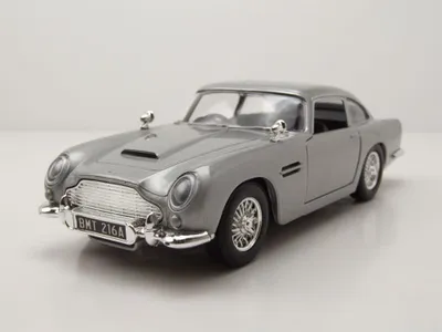 Produktbild von Motormax 79857 Aston Martin DB5 silber James Bond 1:24
