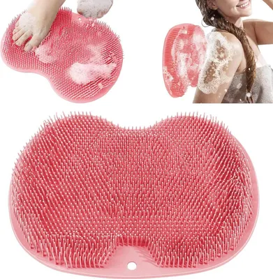Immagine prodotto di Tappetino in silicone Tappetino da bagno Massaggiatore per i piedi Antiscivolo Relax Esfoliazione