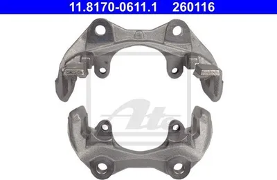 Produktbild von ATE 11.8170-0611.1 Bremssattel-Träger Halter Hinten passend für MERCEDES-BENZ E-Klasse Limousine (W211) E-Klasse T-modell (S211) S-Klasse Limousine