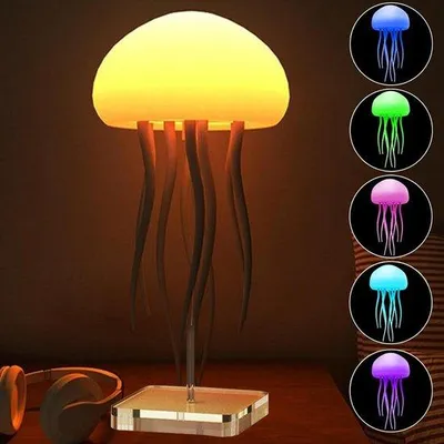 Immagine prodotto di Lampada Jellyfish con cambio di colore, comando touch e comando vocale
