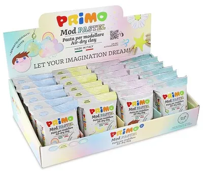 Obrázek produktu pro Primo 28512MOD250ASS1, Dětská modelína, 3 rok/roky, Vícebarevný