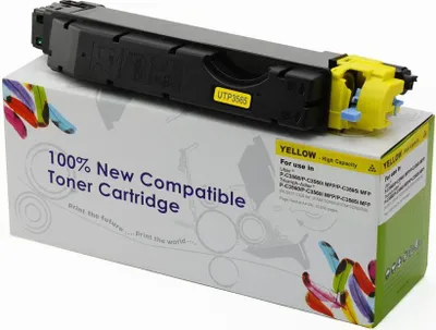 Zdjęcie produktu dla Toner Cartridge Web Yellow UTAX 3560 zamiennik PK-5012Y, PK5012Y (1T02NSATU0 1T02NSATA0)