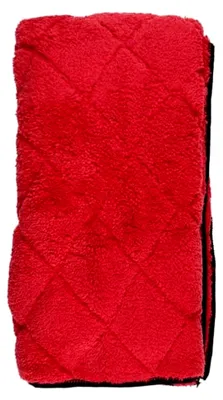Produktbild von Mikrofasertuch XL - Reinigungstücher für Auto und Haushalt - 58 x 58 cm - Rot