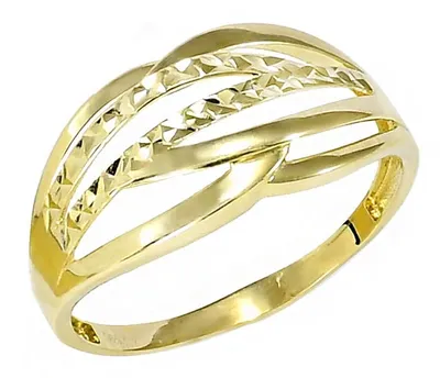 Produktbild von Ring aus 14 Karat Gold 585/1000, Goldfarben, 1,6 mm Bandbreite, 11,1 mm Oberseite, hypoallergen