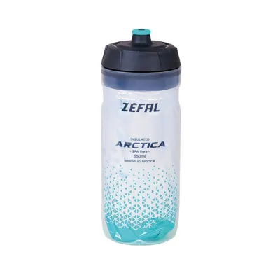 Zdjęcie produktu dla Butelka na wodę Zefal Arctica 55 550ml srebrna karaibska zieleń