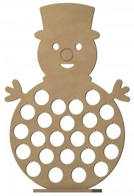 Zdjęcie produktu dla Gomille MDF Bałwan Dekoracja adwentowa 58 cm Figurka świąteczna
