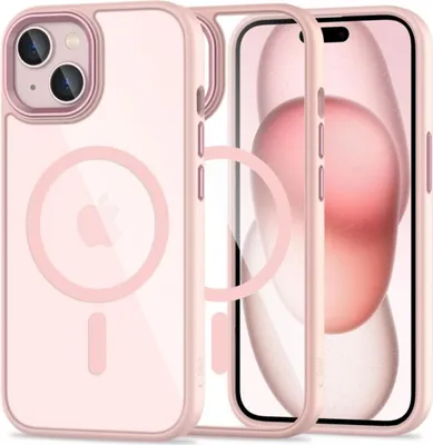 Immagine prodotto di Tech-Protect Magmat Magsafe-skal till iPhone 15 - transparent rosa