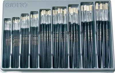 Produktbild von Giotto 577, Bürstenset, Flachpinsel