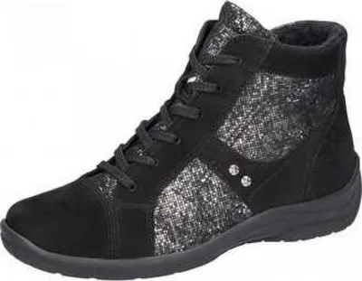 Produktbild von Waldläufer Schnürstiefel schwarz in Gr. 40.5