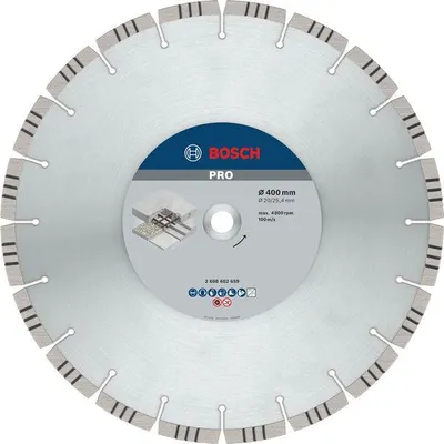 Produktbild von PRO Concrete Diamanttrennscheibe, 400 x 20/25,4 mm