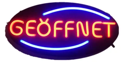 Obrázek produktu pro LED reklamní tabule, různé styly. DISPLAY SIGNS, otevřeno