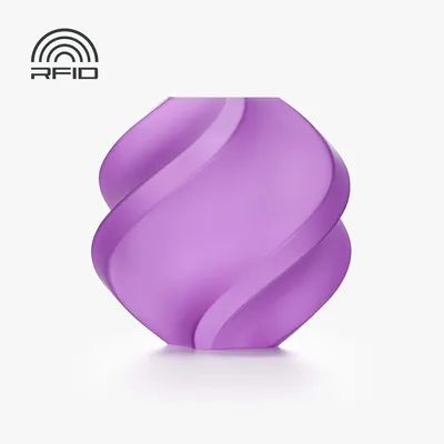 Immagine prodotto di Filamento traslucido PLA di Bambu Lab, bobina da 1 kg, colore viola (13710)