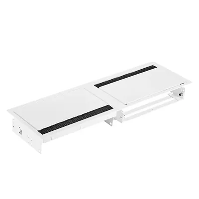 Produktbild von BACHMANN CONI DUO Einbaurahmen 6-fach, 2x 3-fach Rahmen weiss