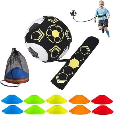 Produktbild von Fußballtrainingsausrüstung - Fußballtrainingsset - Fußballtrainer - Fußballspielzeug - Fußballtrainingsartikel - Verbessere deine Fußballfähigkeiten