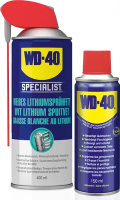 Produktbild von  WD-40 SET Weißes Lithiumsprühfett 400 ml & Multifunktionsprodukt 150 ml