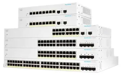 Produktbild von Cisco CBS220-24T-4X, Managed, L2, Gigabit Ethernet (10/100/1000), Rack-Einbau