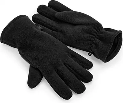 Produktbild von Beechfield B298R | Recycled Fleece Gloves - Handschuhe - 100% recyc. Polyester - Farbe: Black - Größe: L/XL