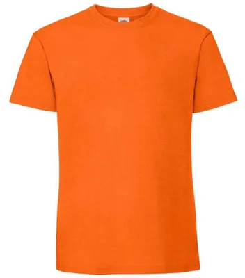 Produktbild von Fruit of the Loom - "Iconic 195 Premium" T-Shirt für Herren FK2657 (3XL) (Orange)