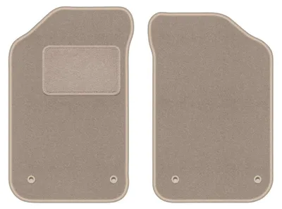 Productafbeelding van Velours voormatten voor MG F / TF 2007-2011 (coupé/cabrio) – 2-delig, beige, op maat – Wielganizator LUX