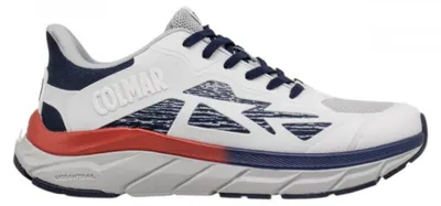 Produktbild von COLMAR URBANTRAIL-X2NEXT-154-Weiße Sneaker für Herren, mit blauen und leuchtend roten Akzenten, Größe 44