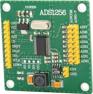 Image de Module de conversion analogique-numérique Carte d'acquisition de signaux ADC 24 bits et 8 canaux ADS1256